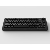 Iqunix ZX75 Dark Side Wireless Mechanical Keyboard Zwart, US lay-out (QWERTY), Cherry MX Red, 75%, RGB leds, Hot-swappable, Double-shot PBT, 2.4GHz | Bluetooth 5.1 | USB-C