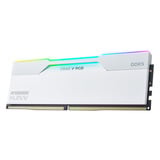 KLEVV 64 GB DDR5-6000 (2x 32 GB) Kit werkgeheugen Wit, KD5BGUA80-60A300J, CRAS V RGB, XMP 3.0, EXPO