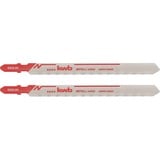 KWB Decoupeerzaagbladen metaalbewerking, HSS T-schacht, extra lang 624220 2 stuks