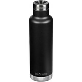 Klean Kanteen Insulated Classic VI met Pour Through Cap drinkfles Zwart (mat), 750 ml
