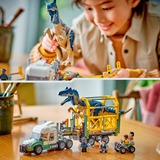 LEGO Jurassic World - Dinosaurusmissies: Allosaurus transporttruck Constructiespeelgoed 76966