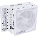 Lian Li EDGE GOLD 1000, 1000 Watt voeding  Wit, 4x PCIe, kabelmanagement, 4x USB