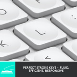 Logitech MX Keys Mini Minimalist Wireless Illuminated Keyboard Lichtgrijs, US-International lay-out (QWERTY), 80% (TKL)	, Bluetooth