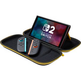 PowerA Dunne beschermhoes voor Nintendo Switch 2 - Pikachu-storm tas Zwart/geel