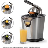 ProfiCook PC-ZP 1154 citruspers Roestvrij staal/zwart