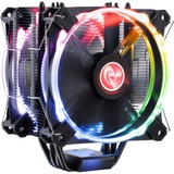 RAIJINTEK LETO PRO RGB cpu-koeler Zwart, 4-pins PWM fan-connector