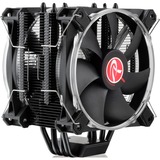 RAIJINTEK LETO PRO RGB cpu-koeler Zwart, 4-pins PWM fan-connector