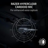 Razer Blackshark V2 X voor PlayStation over-ear gaming headset Zwart, PlayStation 4, PlayStation 5