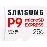 Samsung P9 Express 256GB microSDXC™ Express geheugenkaart Wit, UHS-I U3, V30