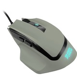 Sharkoon SHARK Force II  gaming muis Grijs, 400 - 4200 dpi, Meerkleurige leds