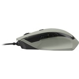 Sharkoon SHARK Force II  gaming muis Grijs, 400 - 4200 dpi, Meerkleurige leds