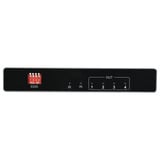 SilverStone HS14 4K HDMI2.0 Splitter  hdmi splitter Grijs/zwart