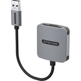 Sitecom USB Card Reader UHS-I (104MB/s) kaartlezer Grijs