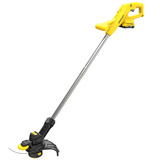 Stanley FATMAX V20 18V 25 cm grastrimmer Zwart/geel, Accu en oplader inbegrepen