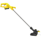 Stanley FATMAX V20 18V 25 cm grastrimmer Zwart/geel, Accu en oplader inbegrepen