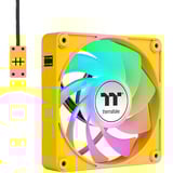 Thermaltake CT120 EX Reverse ARGB Sync PC Cooling Fan Bumblebee (3-Fan Pack) case fans Geel, 3 stuks, 120 x 120 x 25 mm, PWM