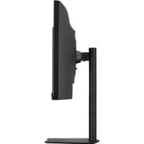 ViewSonic VA3420C UWQHD Curved Monitor met USB-C Hub 34" UltraWide Zwart, 1x DisplayPort, 2x HDMI, 1x USB-C, 2x USB-A, 120 Hz