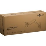 goobay Single Monitor Wall Mount, 17 tot 32 inch wandmontage  Zwart