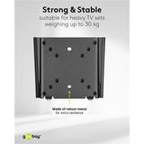 goobay TV Wall Mount Caravan FIXED (S), 13 to 27 inch wandmontage  Zwart
