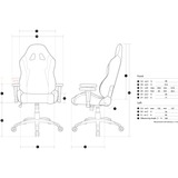 AKRacing Core SX-WIDE gamestoel Zwart