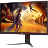 AOC Q27G4ZD QD‑OLED 27" gaming monitor Zwart/rood, 1x HDMI, 1x DisplayPort, USB-A, USB-B, 240 Hz