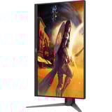 AOC Q27G4ZD QD‑OLED 27" gaming monitor Zwart/rood, 1x HDMI, 1x DisplayPort, USB-A, USB-B, 240 Hz