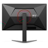 AOC Q27G4ZD QD‑OLED 27" gaming monitor Zwart/rood, 1x HDMI, 1x DisplayPort, USB-A, USB-B, 240 Hz