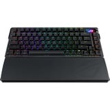 ASUS Azoth Extreme, gaming toetsenbord Zwart, US lay-out, ROG NX Snow, 75%, PBT Keycaps, Hot-swap, 2.4GHz | Bluetooth 5.1 | USB