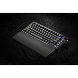 ASUS Azoth Extreme, gaming toetsenbord Zwart, US lay-out, ROG NX Snow, 75%, PBT Keycaps, Hot-swap, 2.4GHz | Bluetooth 5.1 | USB
