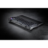 ASUS ROG Azoth Extreme RGB mechanisch gaming toetsenbord Zwart, US lay-out (QWERTY), ROG NX Snow, 75%, RGB leds, 75%, Hot-swappable, PBT Double-shot, Bluetooth / 2.4GHz / USB 2.0