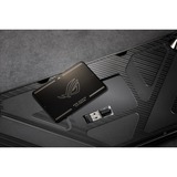 ASUS ROG Azoth Extreme RGB mechanisch gaming toetsenbord Zwart, US lay-out (QWERTY), ROG NX Snow, 75%, RGB leds, 75%, Hot-swappable, PBT Double-shot, Bluetooth / 2.4GHz / USB 2.0