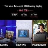 ASUS ROG Zephyrus G16 GA605WI-QP055W 16"  gaming laptop Grijs | Ryzen AI 9 HX 370 | RTX 4070 | 32 GB | 1 TB SSD
