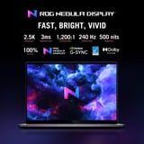 ASUS ROG Zephyrus G16 GA605WI-QP055W 16"  gaming laptop Grijs | Ryzen AI 9 HX 370 | RTX 4070 | 32 GB | 1 TB SSD