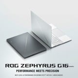 ASUS ROG Zephyrus G16 GA605WI-QP055W 16"  gaming laptop Grijs | Ryzen AI 9 HX 370 | RTX 4070 | 32 GB | 1 TB SSD