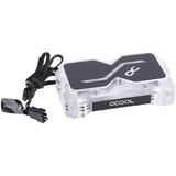 Alphacool Alpha GPX SLI Connector Dual RGB 3PCI-E sli bridge Transparant