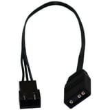 Alphacool Digital RGB LED Y-kabel 3-weg met JST male connector Zwart, 60cm