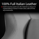 Arozzi Primo - Full Premium Leather - Anthracite gamestoel Antraciet