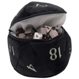 Asmodee D20 Plush Dice Bag opberger Zwart