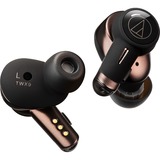 Audio-Technica ATH-TWX9 Draadloze oortjes hoofdtelefoon Zwart