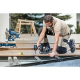 Bosch Slagmoersleutel GDX 18V-210 C Professional solo, 18Volt Blauw/zwart, Bluetooth module, Accu en oplader niet inbegrepen, in L-BOXX