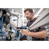 Bosch Slagmoersleutel GDX 18V-210 C Professional solo, 18Volt Blauw/zwart, Bluetooth module, Accu en oplader niet inbegrepen, in L-BOXX