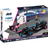 COBI BWT Alpine F1 Pit Stop Constructiespeelgoed Schaal 1:26