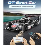 CaDA Sports Car - GT Sport Car Constructiespeelgoed C51307W, Dual Mode Control