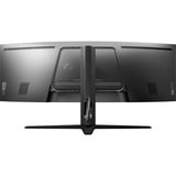 Cooler Master GP57ZS DUHD gaming monitor 57" 8K UHD Curved UltraWide  Zwart, 2x HDMI, 1x DisplayPort, USB-C, USB-B, USB-A, 120 Hz