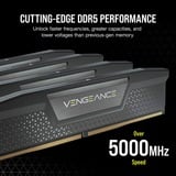 Corsair 32 GB DDR5-6000 (2x 16 GB) Kit werkgeheugen Zwart, Vengeance DDR5, XMP 3.0