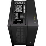 Corsair 6500D Airflow midi tower behuizing Zwart | 4x USB-A | 1x USB-C | Tempered Glass