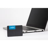 Crucial BX500 2 TB SSD Zwart, CT2000BX500SSD1, SATA/600