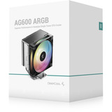 DeepCool AG600 ARGB CPU-koeler Zwart