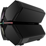DeepCool Quardstellar Infinity Big Tower behuizing Zwart | 1x USB-C | RGB | Tempered Glass