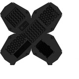 DeepCool Quardstellar Infinity Big Tower behuizing Zwart | 1x USB-C | RGB | Tempered Glass